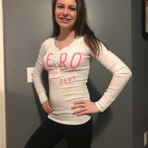 aeropostale graphic long sleeve tee